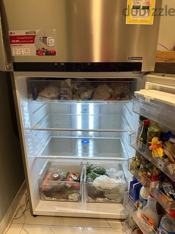 LG Refrigerator  21.25 Cu Ft 5