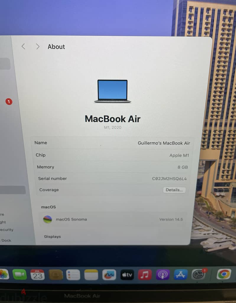 Macbook Air M1 2020 256GB (Like New) 2