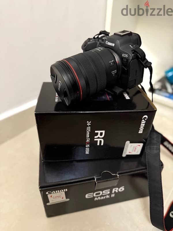 canon eos r mark 6 ii with usm f4 24-105 lens 3