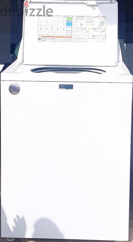 Maytag 12kg Heavy-Duty Top Load Washing Machine - موفرة للطاقة، صناعة 4