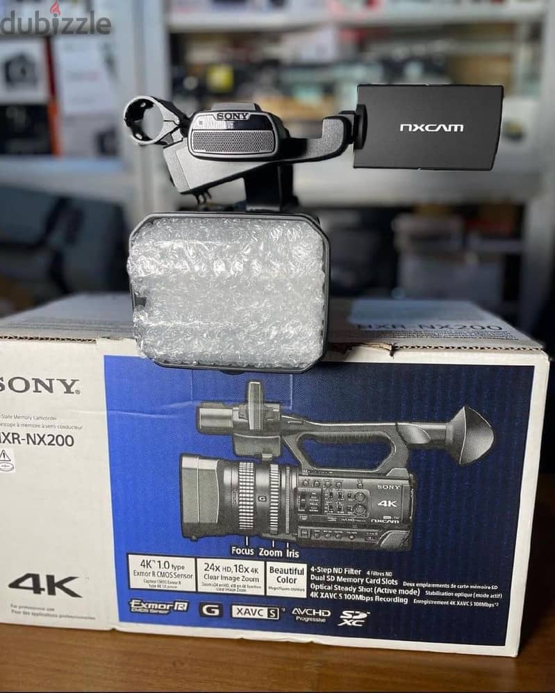 Sony HXR-NX200 Full HD NXCAM Camcorder 0