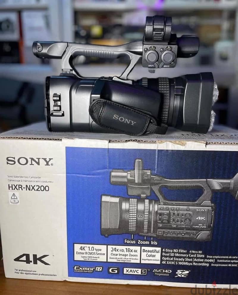 Sony HXR-NX200 Full HD NXCAM Camcorder 3