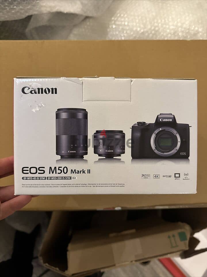 Canon E O S M50 Mark II Mirrorless 15-45mm Lens 1