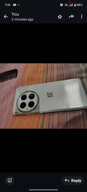 OnePlus 12 white glacial color same like new slidlly used 0