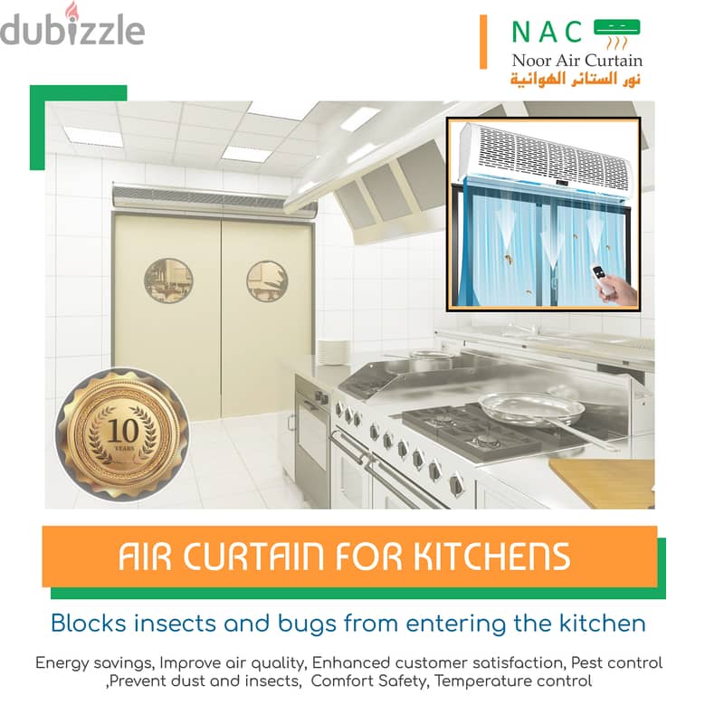 Best Air Curtain for Restaurants and Kitchens in Riyadh Saudi Arabia 0