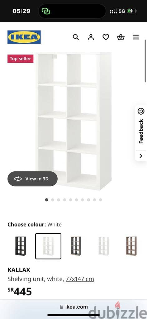 KALLAX SHELF UNIT IKEA 0