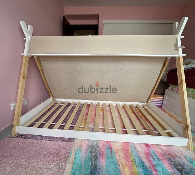 Toddler Tent Bed Frame 1