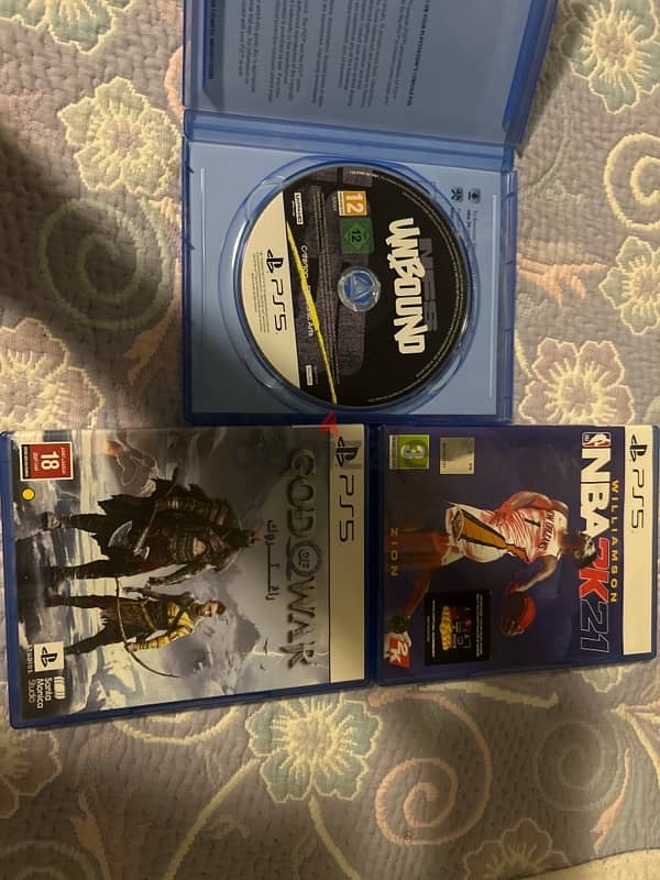 GOW Ragnarok, NBA 2K21 and NFS Unbound bundle 0