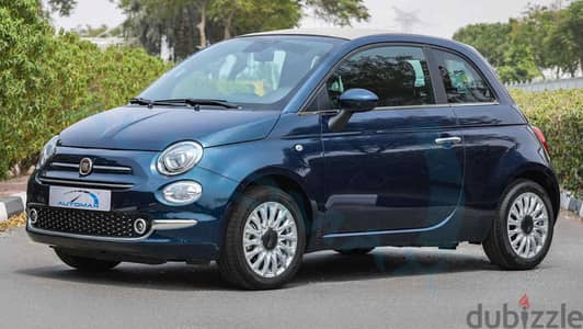 Fiat 500 2024 Cabrio 1.4L FWD GCC 0KM