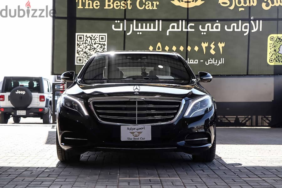 مرسيدس S600 موديل 2015 معدل ماي بخ 0