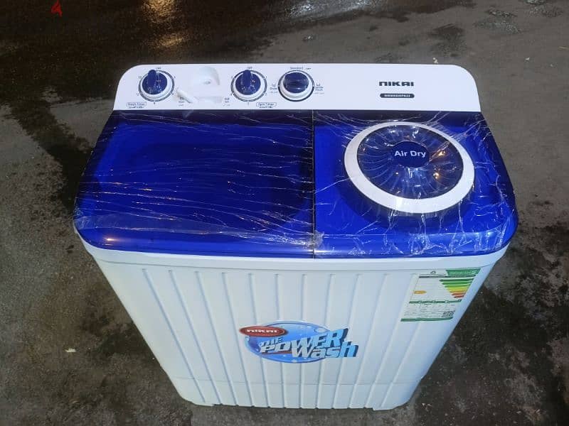 For Sale: NIKAI Twin Tub Washing Machine - 9kg (Like New) 0