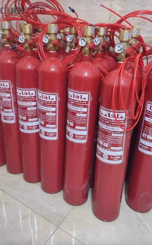 Fire extinguisher cylinder refilling maintenance 1