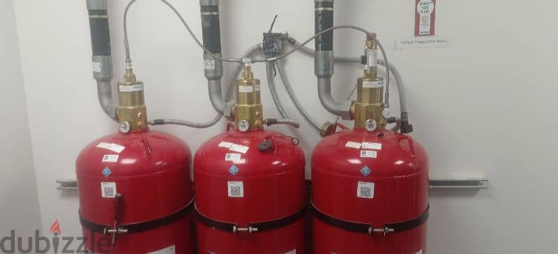 Fire extinguisher cylinder refilling maintenance 4