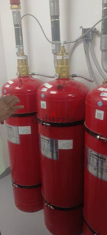 Fire extinguisher cylinder refilling maintenance 5