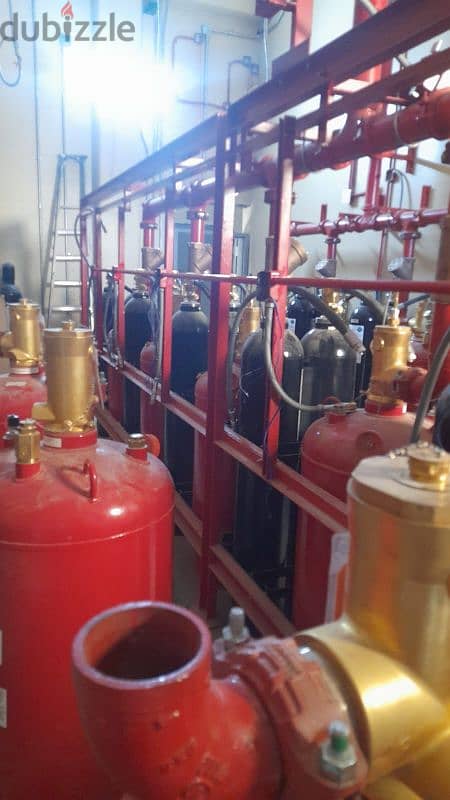 Fire extinguisher cylinder refilling maintenance 6