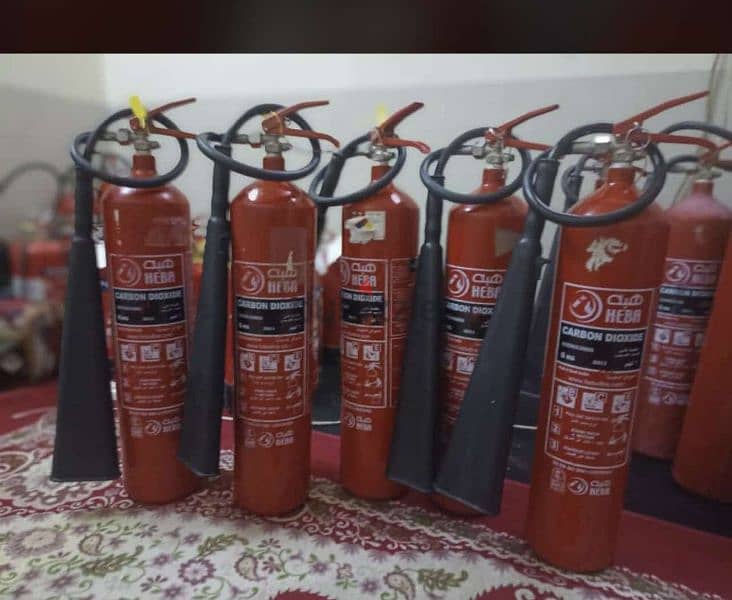 Fire extinguisher cylinder refilling maintenance 7