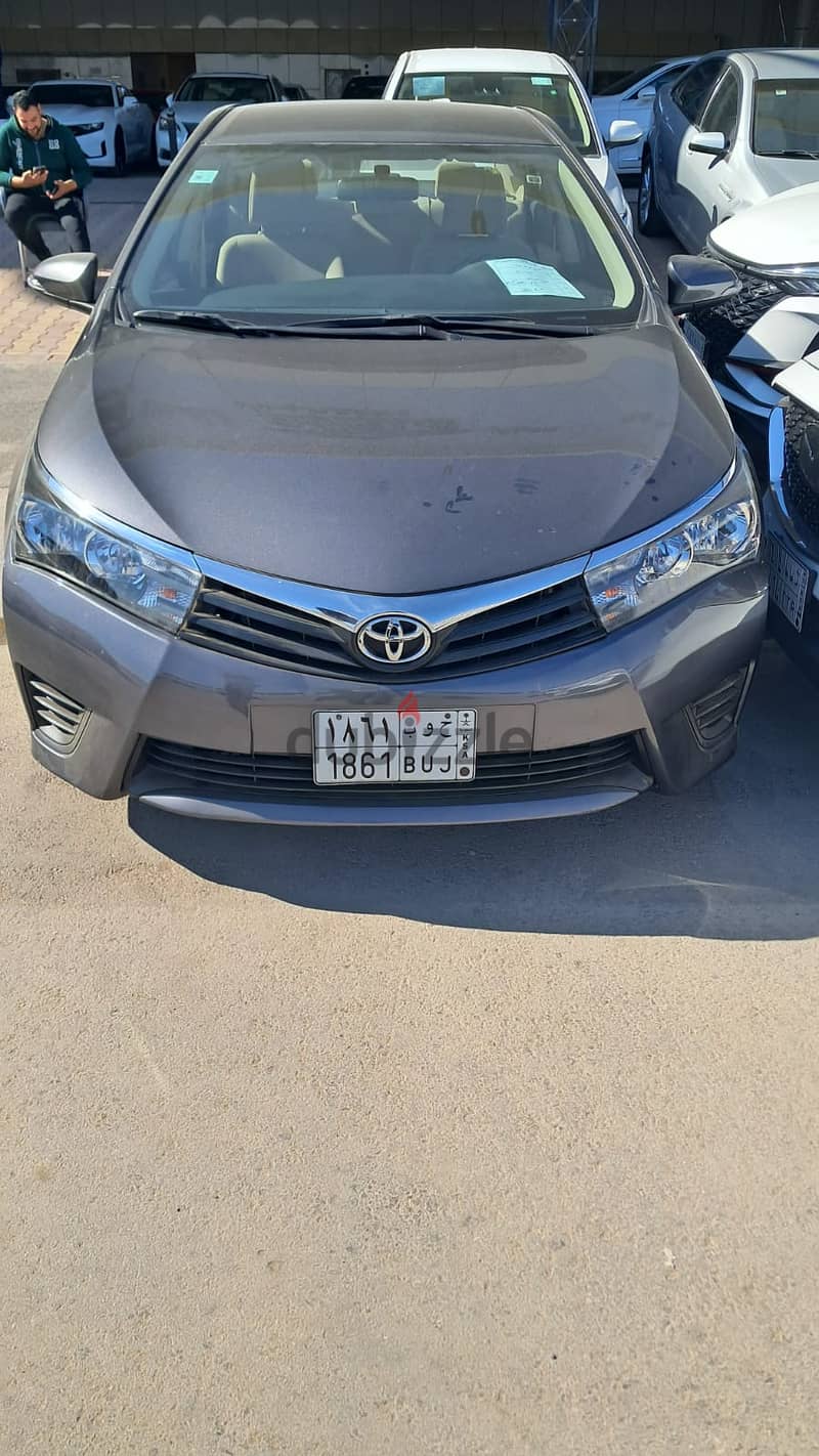 Toyota Corolla 2015 0