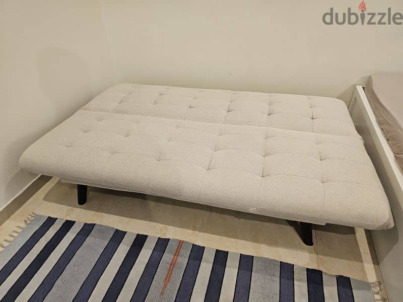 3 seater sofa bed cum lounger 1