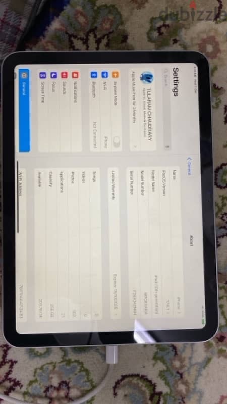 apple ipad 10th gen  only 1 month use urgent sales 2