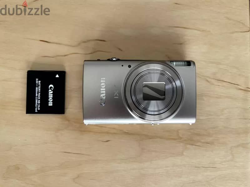 Canon Powershot IXY 650 / ELPH 360 Silver 20.2MP 0