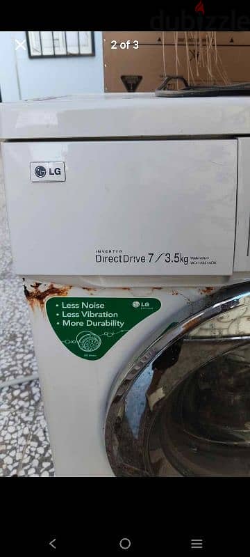 LG washing machine automatic excellent condition 1