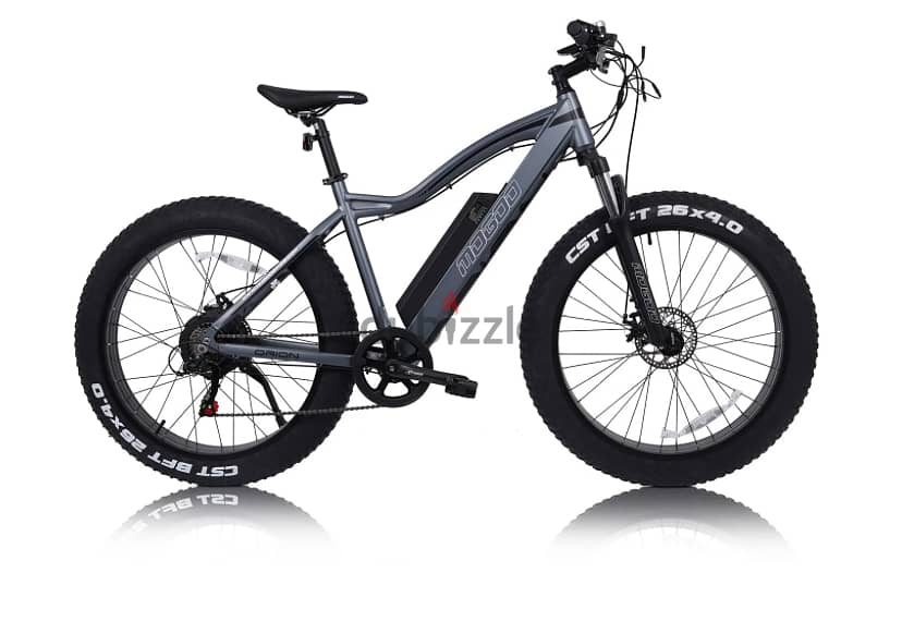 Mogoo Orion E-Fat Mountain Bike, 26-Inch - Grey color 0