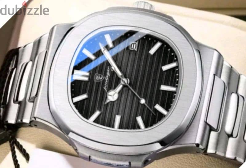 POEDAGAR WATERPROOF STAINLESS STEEL Men's Wristwatch 4