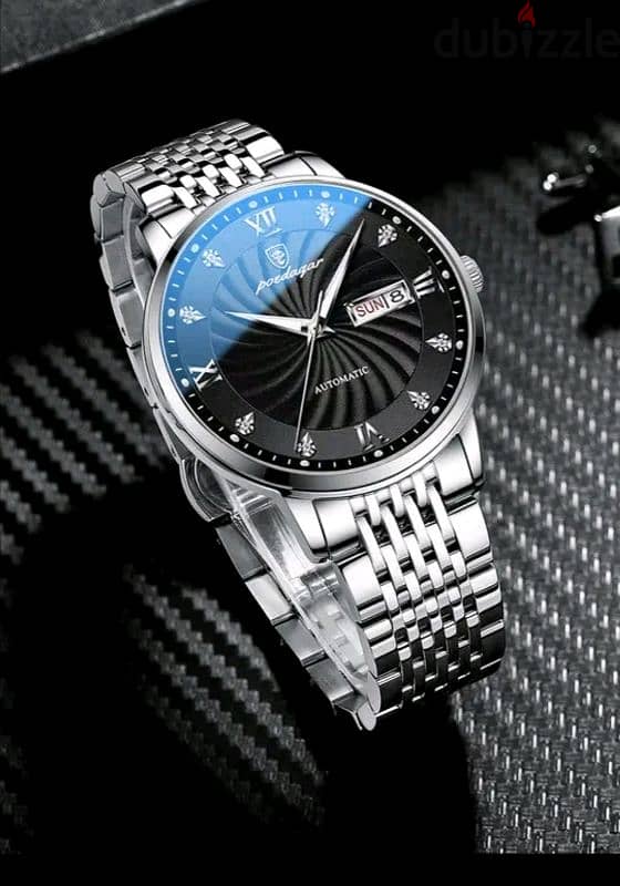 POEDAGAR WATERPROOF STAINLESS STEEL Men's Wristwatch 1