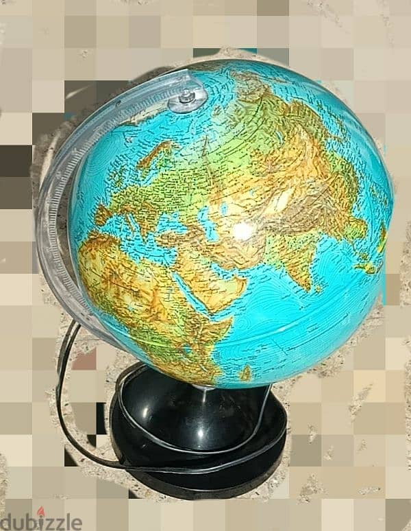 World Globe (Arabic-Labeled Mapخريطة مكتوبة باللغة العربية 0