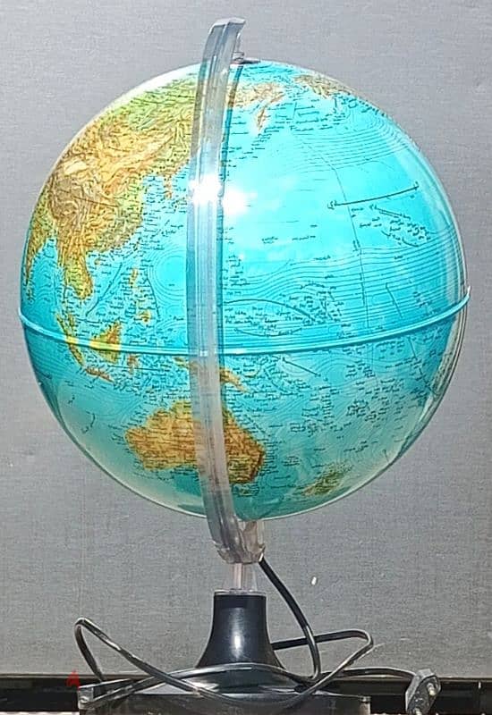 World Globe (Arabic-Labeled Mapخريطة مكتوبة باللغة العربية 3