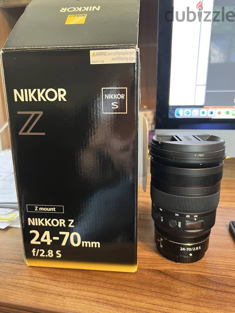 NIKON NIKKOR Z 24-70MM F/2.8 S LENS 0