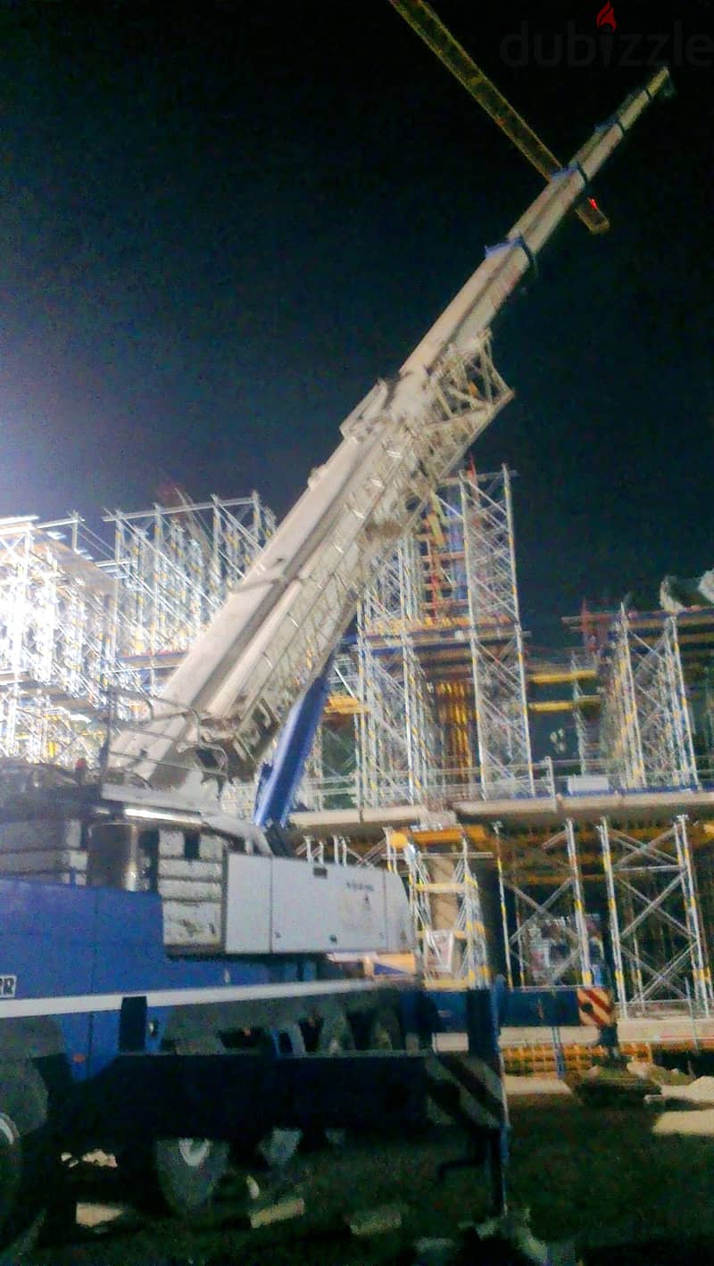 تاجير معدات ثقيلة كرينات 50طن100طن200طن. قلابات شيولات Crane rental 0