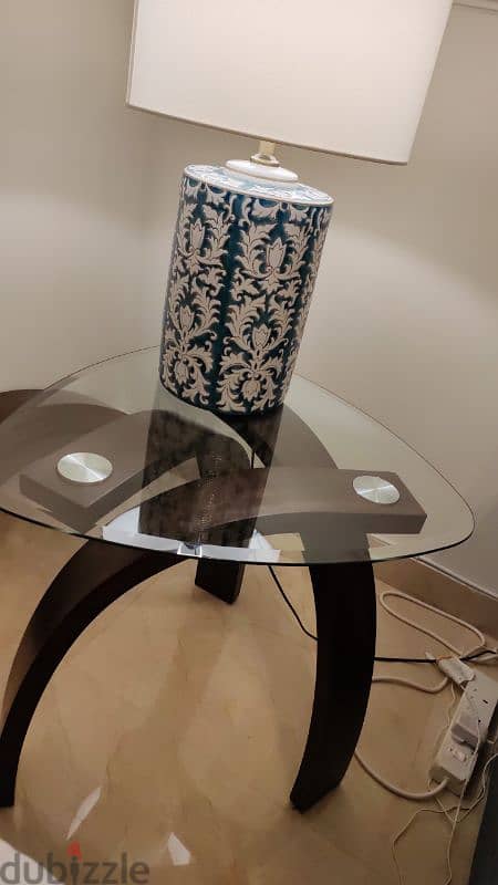 1 coffee table, 1 side table 0550764220 0