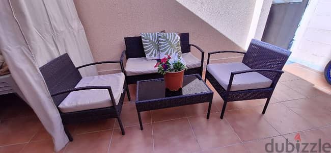 Outdoor chair 4 persons