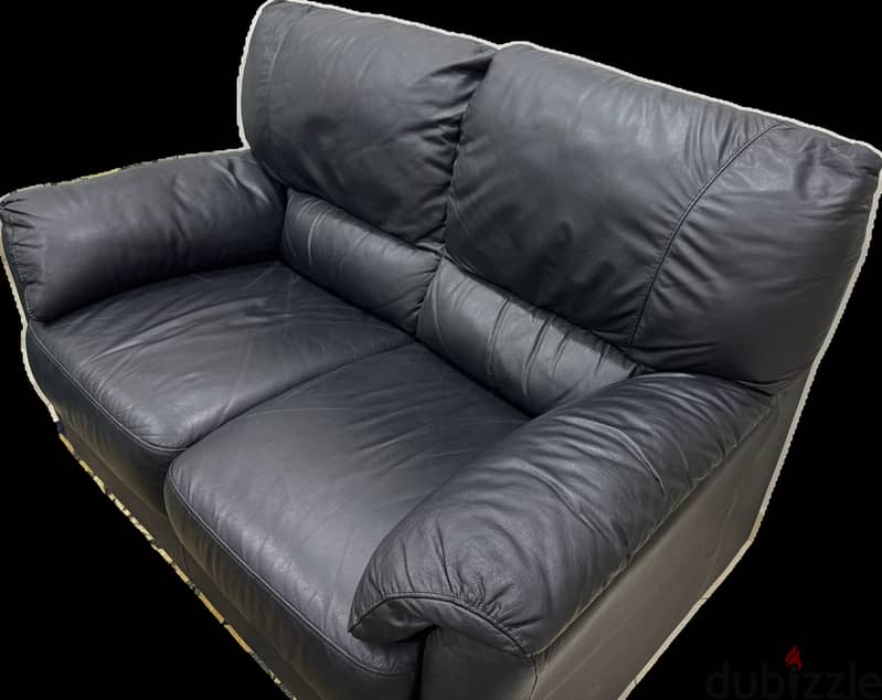 2 Seater sofa - genuine leather 2