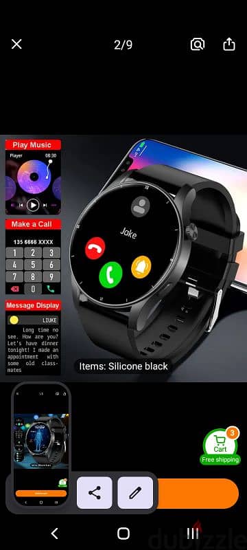 Coiusor Smartwatch for Men 0