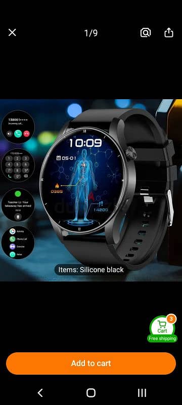 Coiusor Smartwatch for Men 1