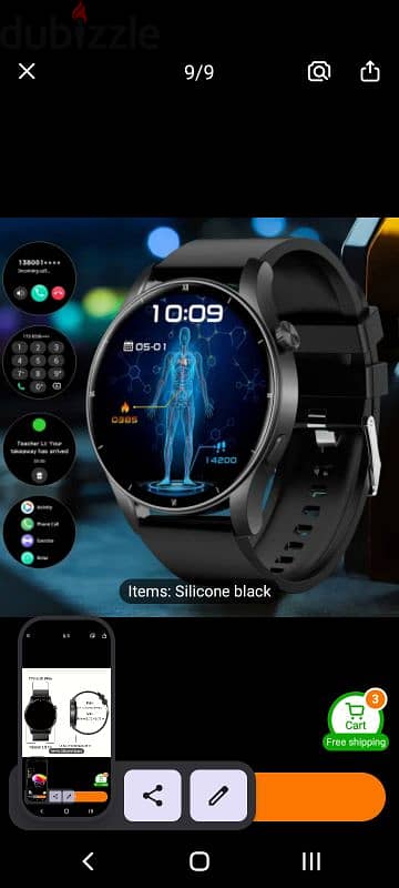 Coiusor Smartwatch for Men 8