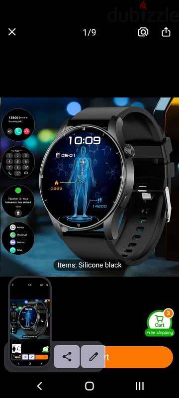 Coiusor Smartwatch for Men 9