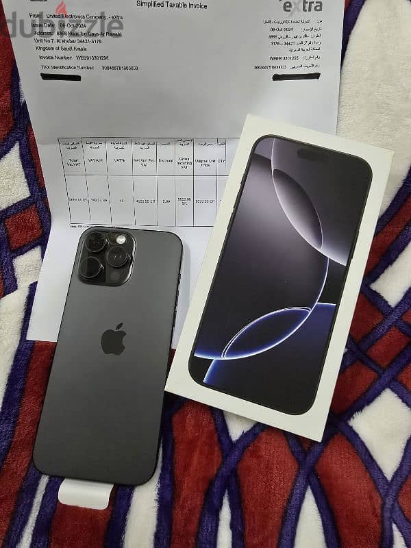 IPhone 16 pro max 256gb ; 0