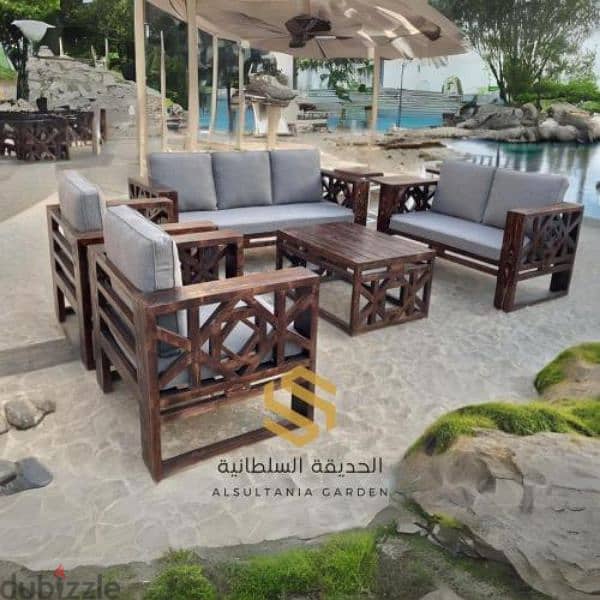 "Luxury Arabic Outdoor Sofa Cash on Delivery  | Free Delivery 1