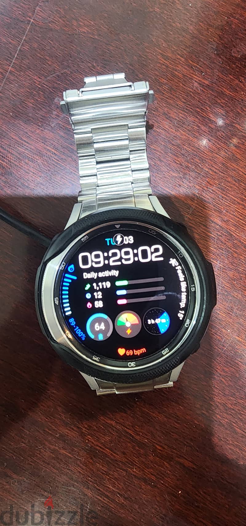 ساعه جالكسي واتش 4 كلاسيك مقاس 46. Galaxy watch 4 clasic 0