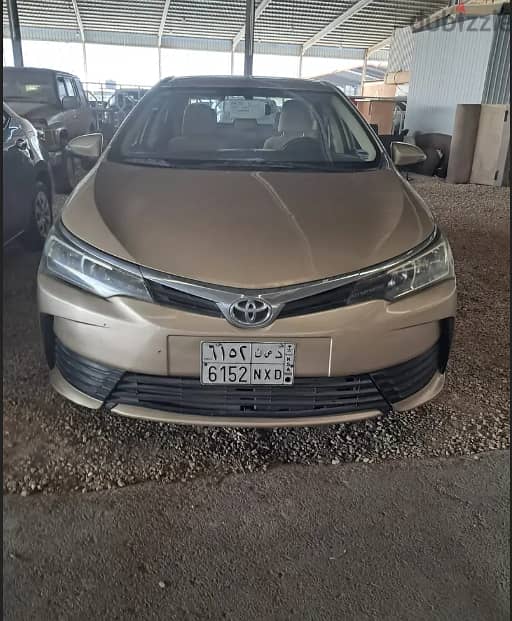 Toyota Corolla 2018 0