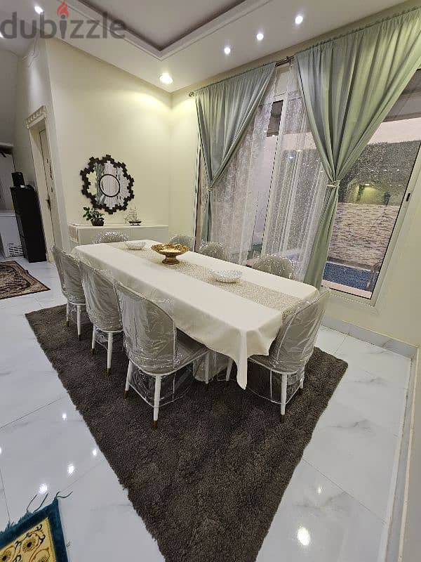 Dining table set for sale طقم طاولة سفرة للبيع 0