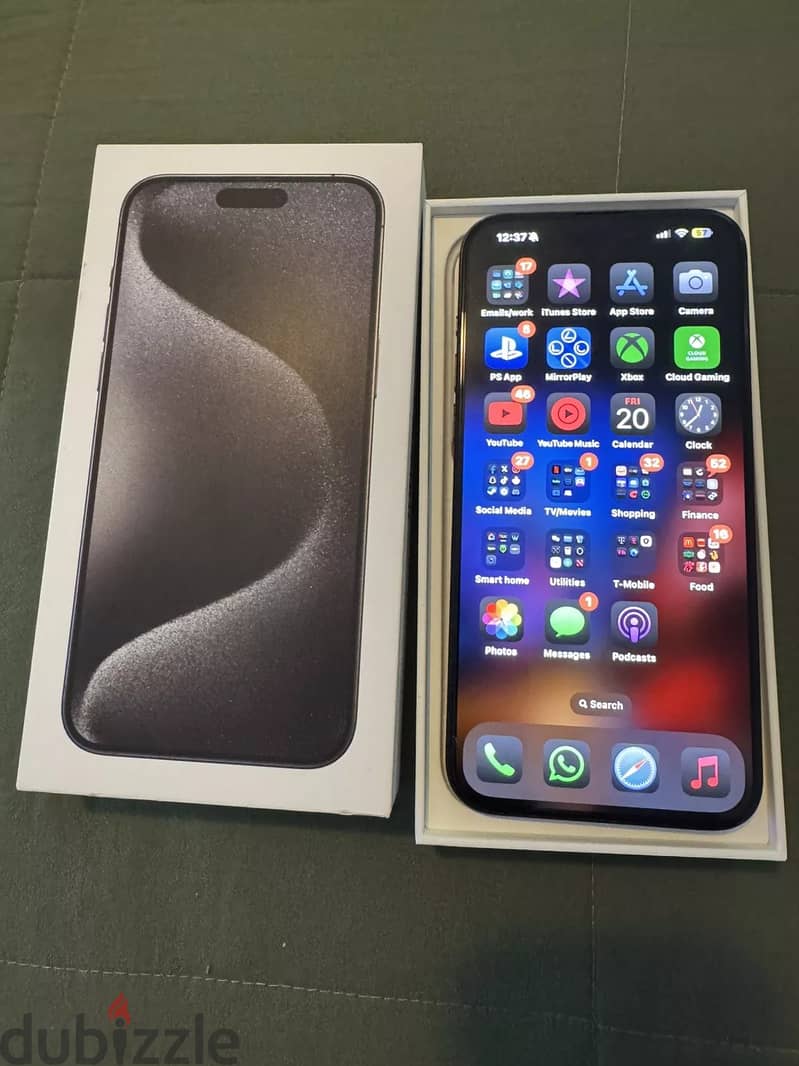 Branded Open Box Apple iPhone 15 Pro Max WhatsApp : +1 7144191773 0