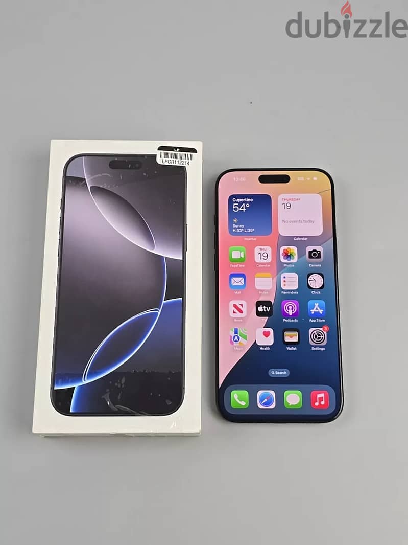 Black Titanium Apple iPhone 16 Pro Max 512GB WhatsApp : +1 7144191773 0