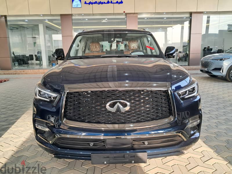 انفينيتي QX80  برو اكتف بلاك ايديشن 0