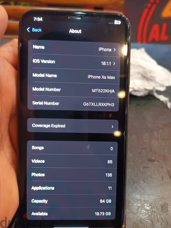 iphone Xs Max 64gb 4