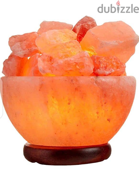 100% Natural pink Himalayan salt lamp 1