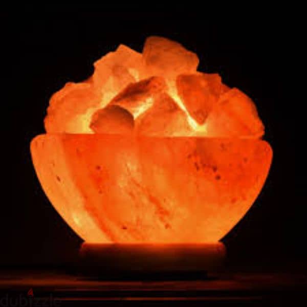 100% Natural pink Himalayan salt lamp 2